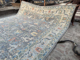 New Afghanistan Hand Knotted Oushak Design 22’8”x15’9”