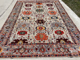 SOLD New Afghanistan Hand Knotted Antique Reproduction of 19th Century of NW Persian Bijar 11’9”x 8’11”