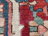 Antique Persian Karajeh Serapi Heriz Oriental Rug SOLD