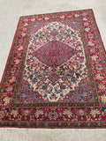 Pair of Antique Isfahan Oriental Rugs