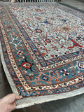 SOLD New Afghanistan Hand Knotted Antique Recreation of 19th Century Persian Bijar 10’x14’