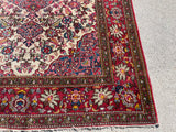 Pair of Antique Isfahan Oriental Rugs