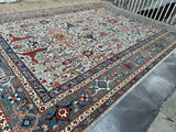 SOLD New Afghanistan Hand Knotted Antique Recreation of 19th Century Persian Bijar 10’x14’