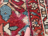 Antique Persian Karajeh Serapi Heriz Oriental Rug SOLD