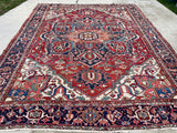 Antique Persian Karajeh Serapi Heriz Oriental Rug SOLD