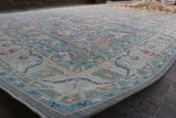 New Afghanistan Hand Knotted Oushak Design 22’8”x15’9”