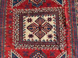 Antique Dated Fachrolo Caucasian Oriental Rug 4’4”x6’4” SOLD