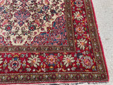 Pair of Antique Isfahan Oriental Rugs
