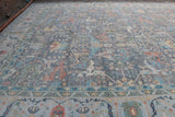 New Afghanistan Hand Knotted Oushak Design 22’8”x15’9”