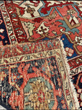 Antique Persian Karajeh Serapi Heriz Oriental Rug SOLD