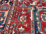 Antique Persian Karajeh Serapi Heriz Oriental Rug SOLD