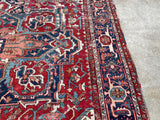 Antique Persian Karajeh Serapi Heriz Oriental Rug SOLD