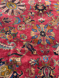 Antique Indian Tabriz Oriental Carpet 10’x 13’8”