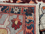 SOLD New Afghanistan Hand Knotted Antique Reproduction of 19th Century of NW Persian Bijar 11’9”x 8’11”