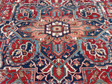 Antique Persian Karajeh Serapi Heriz Oriental Rug SOLD