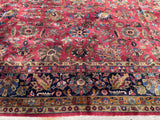 Antique Indian Tabriz Oriental Carpet 10’x 13’8”