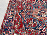 Antique Persian Karajeh Serapi Heriz Oriental Rug SOLD