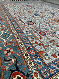 SOLD New Afghanistan Hand Knotted Antique Recreation of 19th Century Persian Bijar 10’x14’