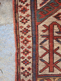 Antique Kasim Usag Kazak Oriental Rug