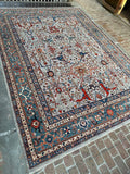 SOLD New Afghanistan Hand Knotted Antique Recreation of 19th Century Persian Bijar 10’x14’