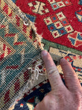 Antique Caucasian Surahani Runner 3’7”x 10’5” SOLD