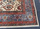 New Afghanistan Hand Knotted Antique Recreation of 19th Century Persian Oriental Rug 10’x 14’