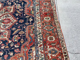 Antique Persian Karajeh 10’5”x 12’8”