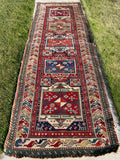 Antique Caucasian Surahani Runner 3’7”x 10’5” SOLD