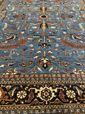 New Afghanistan Hand Knotted Antique Recreation of 19th Century Persian Heriz