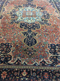 1890’s Antique Persian Ferahan Hand Knotted Oriental Rug 8’3”x 12’3”