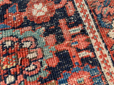 Antique Persian Hand Knotted Serapi Oriental Rug.  9’6”x 11’3”  SOLD
