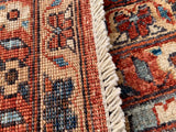 New Hand Knotted Afghanistan Reproduction Of 19th Century Bakhshayish