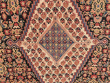 1900’s Super Fine Persian Senneh Kilim Flatweave. 4’3”x 6’7”