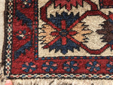 Antique Persian Hand-Knotted Garden Design Bakhtiari.  5’5”x 6’9” thanks SOLD