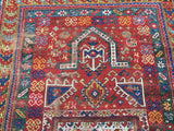 Antique Caucasian Fachrolo Oriental Rug.   3’8”x 5’7”   SOLD