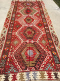 Antique Turkish Kilim. 12’3”x 5’7”.  SOLD