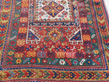 Antique Caucasian Fachrolo Oriental Rug.   3’8”x 5’7”   SOLD