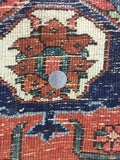 1890’s Antique OverSized Hand Knotted Persian Serapi Oriental Rug  12’2”x 18’2”