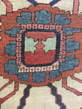 1890’s Antique OverSized Hand Knotted Persian Serapi Oriental Rug  12’2”x 18’2”