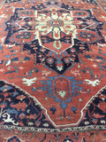 1890’s Antique OverSized Hand Knotted Persian Serapi Oriental Rug  12’2”x 18’2”