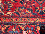 Antique Persian Lilihan Hand-Knotted Oriental Rug    5โ1โx 6โ4โ. SOLD