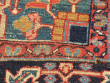 Antique Persian Hand-Knotted Heriz Oriental Carpet 8’x 12’ SOLD