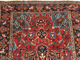 Antique Shahr-Kurd Bakhtiari Oriental Rug.   4’7”x 6’11”