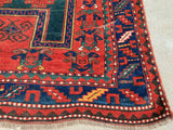 1920’s Antique Caucasian Fachrolo Kazak Oriental Rug.  4’3”x 6’4”     SOLD