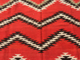 1890’s Early Transitional Late Classical Navajo Rug   5’x 7’10”