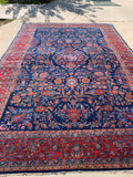 1900’s Mohajeran Persian Sarouk Carpet 10’8”x 16’2”