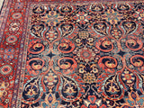 Antique Persian Mahal Oriental Carpet  10’x 13’  SOLD