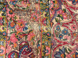 Antique Persian Yazd Oriental Carpet.  10’3”x 15’