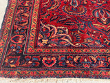 Antique Persian Lilihan Hand-Knotted Oriental Rug    5โ1โx 6โ4โ. SOLD