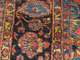 Antique Persian Hand-Knotted Sarouk Oriental Carpet 9’x 11’6’   SOLD